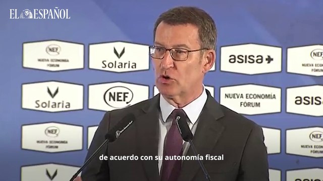 Ayuso y Feijóo este lunes en un desayuno informativo en Madrid