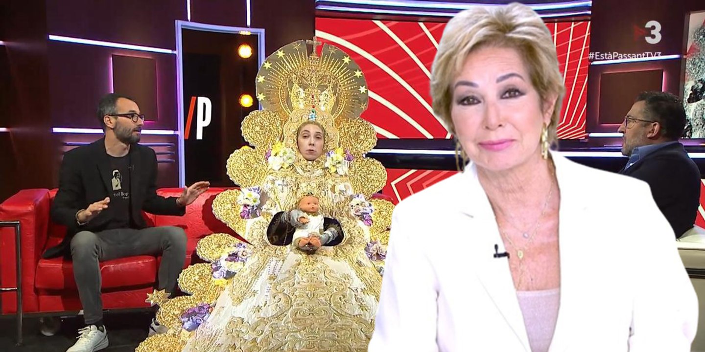 Ana Rosa Quintana sacude a los cobardes de TV3 por su blasfemia: “No tienen huevos a hacerlo con Alá”