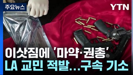 이삿짐에 '마약·권총' 숨겨 온 LA 교민...마약 특수본 "총력 대응" / YTN