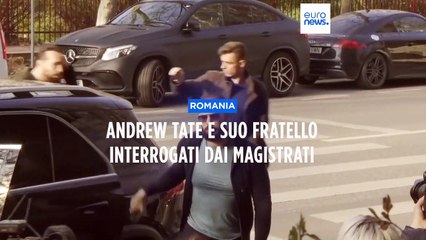 Romania, interrogati l'influencer Andrew Tate e il fratello Tristan