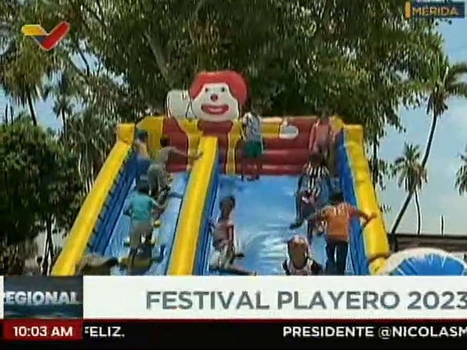 Más de 12 mil jóvenes merideños disfrutaron de diversas actividades recreativas en Palmarito