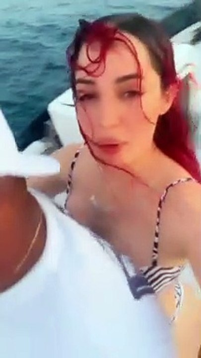 Karen Yapoort y Edwin Encarnación disfrutando su Semana Santa