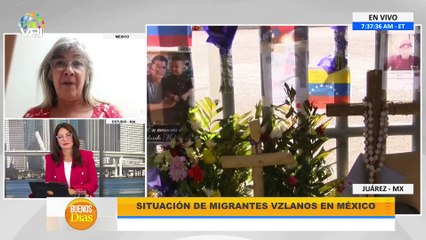 "Se respira tristeza": Lizbeth Guerrero sobre situación de migrantes en México