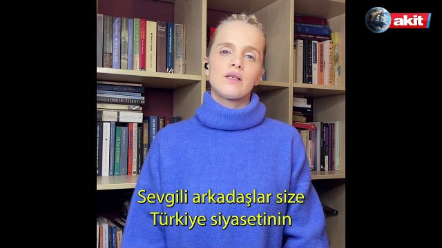 Tuğçe Kazaz Türkiye'nin trajikomik durumunu bir dakikada özetledi Erdoğan'ı göndermek için dindarlar laik, laikler dindar oldu...