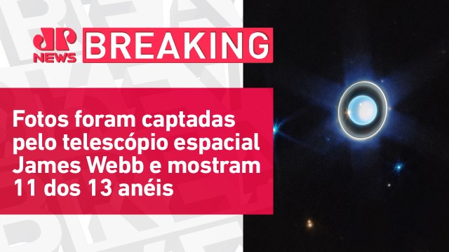NASA divulga imagens inéditas dos anéis do planeta Urano | BREAKING NEWS