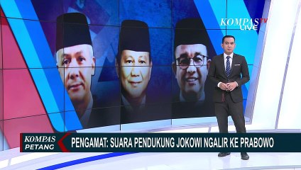 Direktur Eksekutif Indikator Politik: Sebagian Suara Pendukung Jokowi Sudah Mengalir ke Prabowo