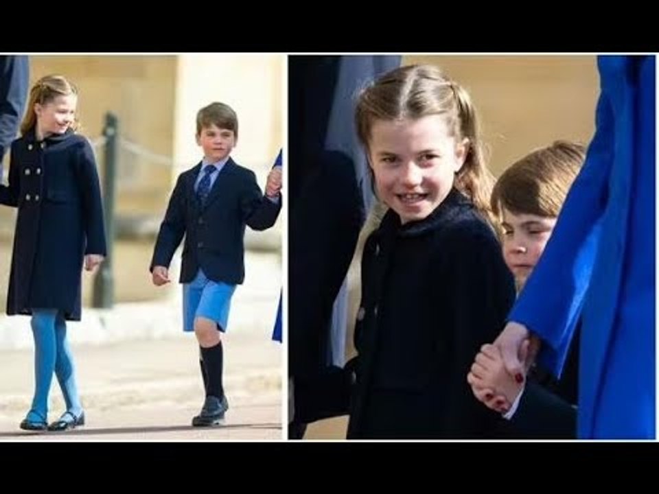 L'esperto afferma che la principessa Charlotte "tiene d'occhio" Louis - mostra il suo "comportamento