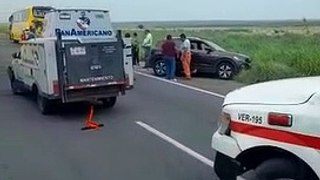 Accidente múltiple en la carretera Las Matas