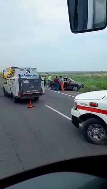 Accidente múltiple en la carretera Las Matas