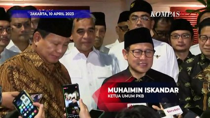 Kata Prabowo dan Cak Imin Usai Bertemu di Kertanegara, Bahas Koalisi Besar?
