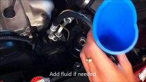 How to Check and add Steering oil to Suzuki X90