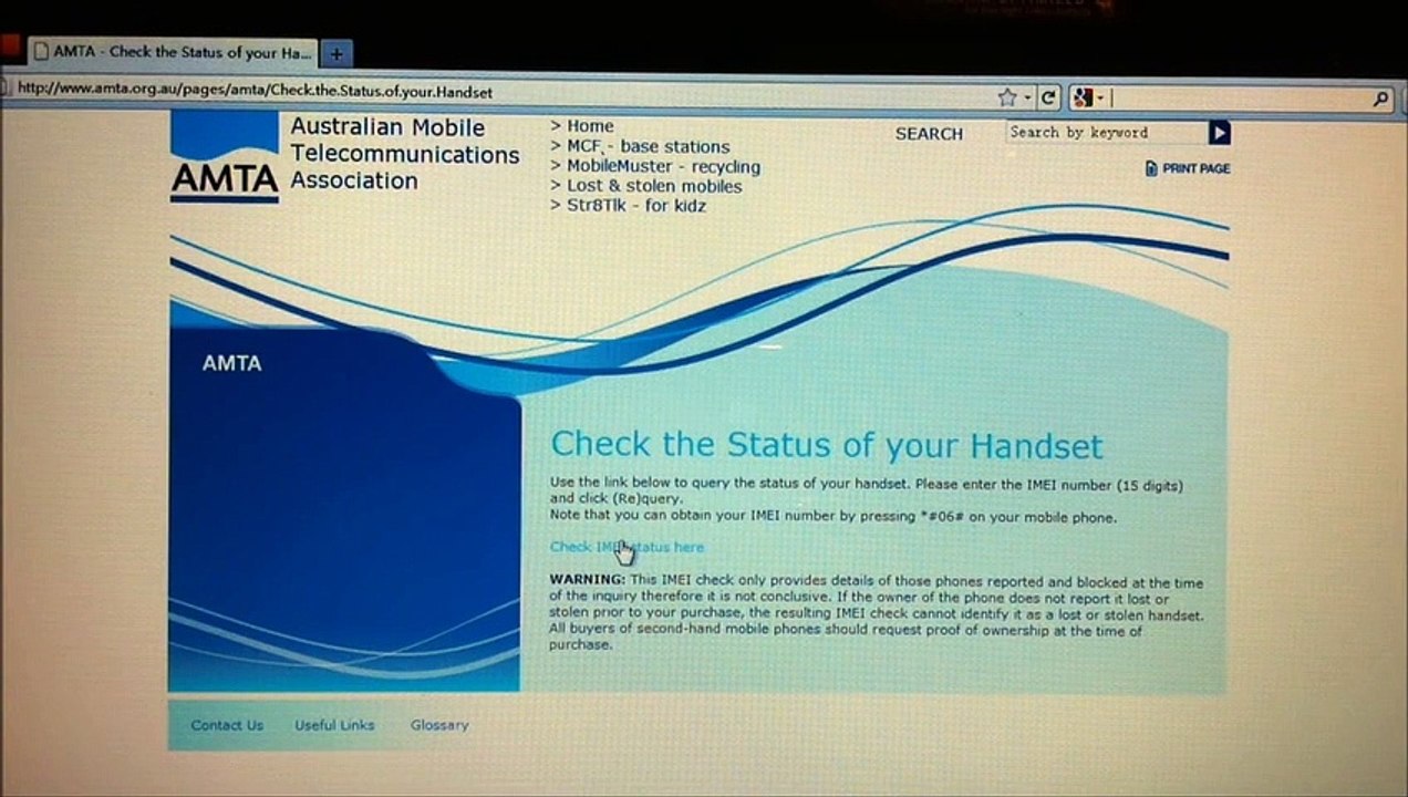 How Check If A Mobile Phone's IMEi Number Is Blocked in Australia