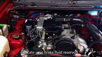 How To Check and Add Brake Fluid To A Suzuki X90