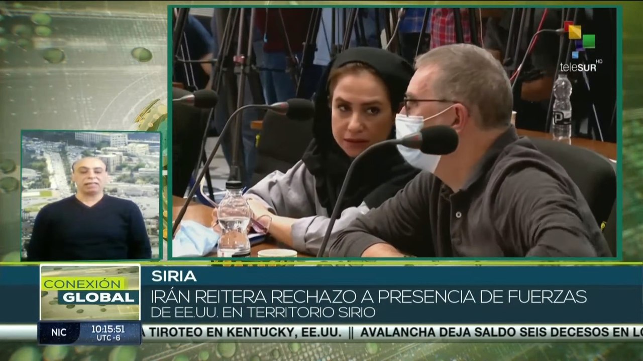 Irán reitera rechazo de fuerzas de ocupación estadounidense en territorio sirio