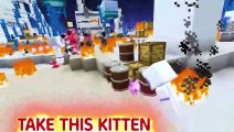 Playing as a Helpful SPACE KITTEN in Minecraft!