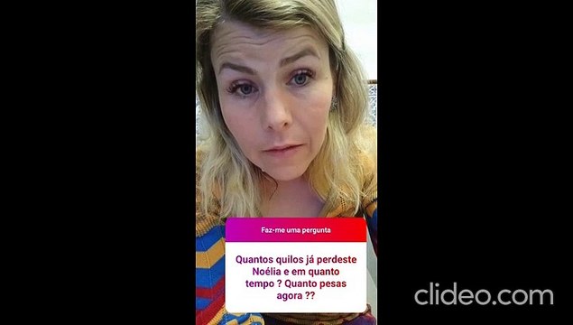 Noelia Pereira revela quantos quilos já perdeu
