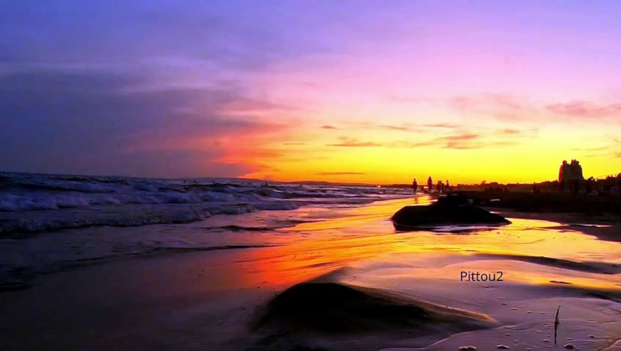 "Bien-être" coucher de soleil sur la plage - Relaxation - Détente