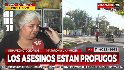 La mataron por una cartera: habló la kiosquera del barrio