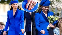Kate Middleton shocks fans with red Easter manicure, breaking royal tradition.... She’s a lady in red.
