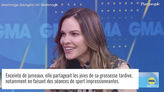 Ça n'a pas été facile : Hilary Swank maman à 48 ans, première photo des jumeaux et le sexe révélé !