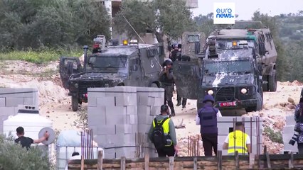 Cisgiordania, dimostrazione di forza dell'estrema destra