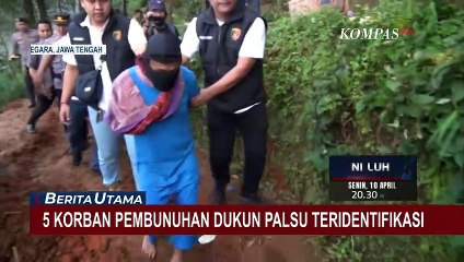 Descargar video: Polisi Kembali Berhasil Identifikasi 5 Korban Dukun Palsu Pengganda Uang di Banjarnegara!