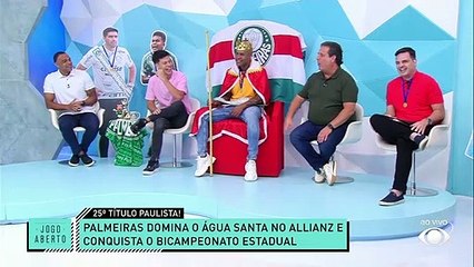 Rony invade programa e dá recado para Ronaldo após título do Palmeiras  10/04/2023 15:05:18
