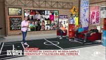 Abel Ferreira “fake” entrega título de “Zé Ruela” para Vitor Pereira 10/04/2023 15:07:45