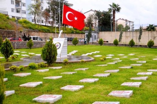 Cizre'de 7 yıl önce terör örgütü PKK'nın saldırısında şehit düşen 12 polis anıldı
