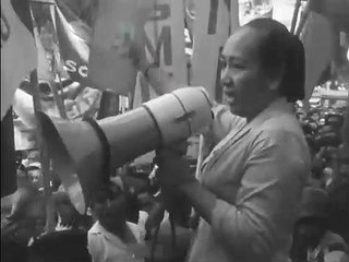 Demonstrasi anti korupsi di kantor Jaksa Agung tgl 30 september 1965 pagi