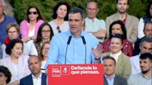 Un grupo de personas intenta boicotear el acto de Pedro Sánchez en Segovia