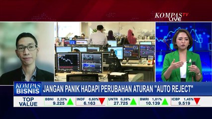 Aturan 'Auto Reject' Diperbarui, CEO Edvisor.id Praska Putrantyo: Jangan Lupa Disiplin 'Cut Loss'!