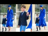 Le prince Louis fait ses débuts mignons le dimanche de Pâques alors quil tient la main de maman Kate
