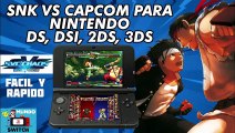 SNK VS CAPCOM PARA NINTENDO DS, DSI, 2DS, 3DS FUNCIONAL NEODS R4