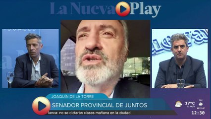 Joaquín de la Torre, senador provincial de Juntos en Allica y Prieta a las 12