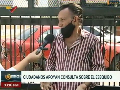 Zulianos respaldan y apoyan la consulta nacional del Esequibo