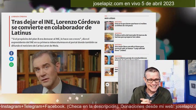 Lorenzo Córdova ya trabaja en Latinus con Loret de Mola
