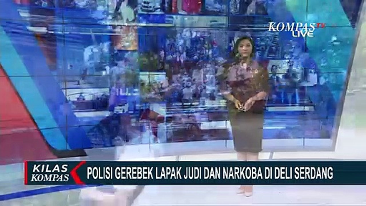 Detik-detik Polisi Lepas Tembakan Peringatan saat Gerebek Lapak Judi & Narkoba Terbesar di Sumut!