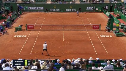 Murray crashes out of Monte-Carlo in the first round