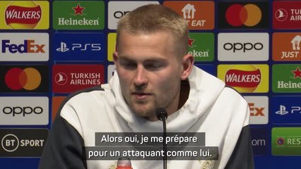 Quarts - De Ligt prêt à affronter Haaland dans “un match extraordinaire”