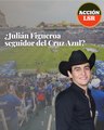 Julián Figueroa seguidor del Cruz Azul