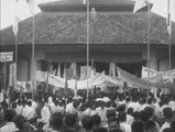 Demonstrasi Ganyang Malaysia oleh para pemuda di Jakarta thn 1964