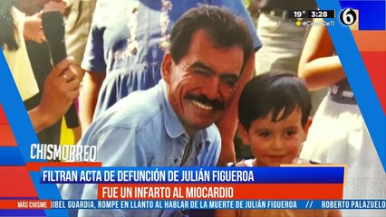 Filtran acta de defunción de José Julián Figueroa