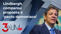 Arcabouço fiscal de Haddad é criticado por Gleisi Hoffmann e Lindbergh Farias