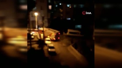 Yanıcı madde parladı, baba ve 2 çocuğu yaralandı