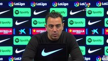 Rueda de prensa de Xavi Hernández tras el Barcelona vs. Girona de LaLiga Santander