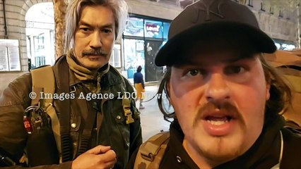 Gilets Jaunes. Merci à Antony & Citoyens Curieux  pour leur témoignage. Paris/France 08 Avril 2023