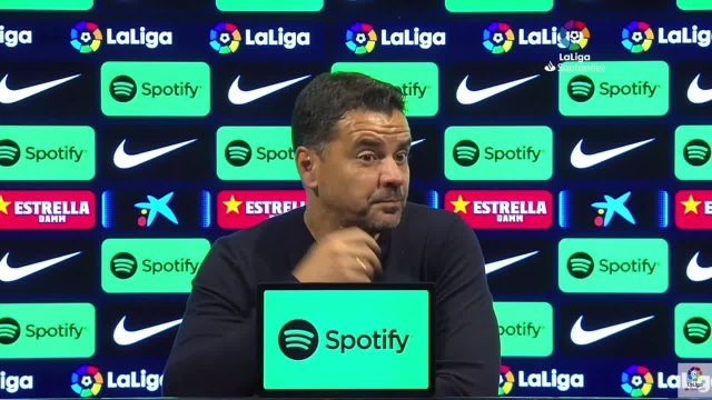 Rueda de prensa de Míchel tras el Barcelona vs. Girona de LaLiga Santander