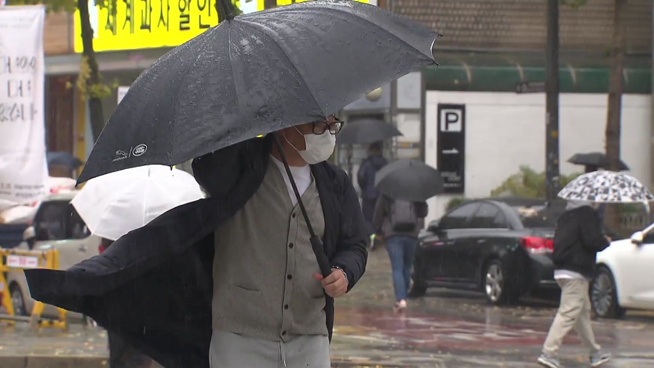 [날씨] 오늘 강풍 동반 요란한 비...황사에 흙비 가능성 / YTN
