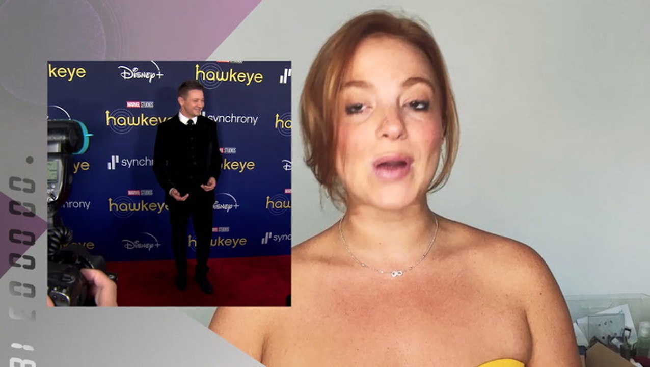 Jeremy Renner Spends Quality Time With Daughter Ava While Riding Scooter Around His Home